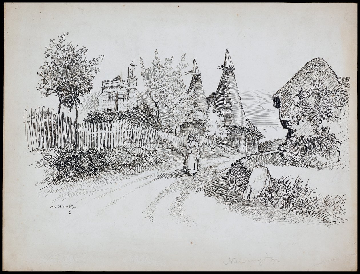 Newington, Kent, 1892-1933 alkotó: Charles George Harper