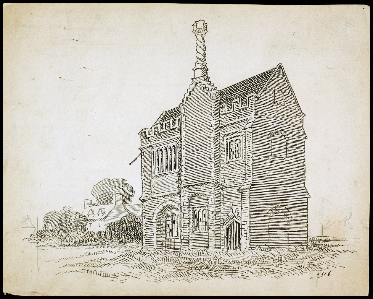 Warden Abbey, Old Warden, Central Bedfordshire alkotó: Charles George Harper