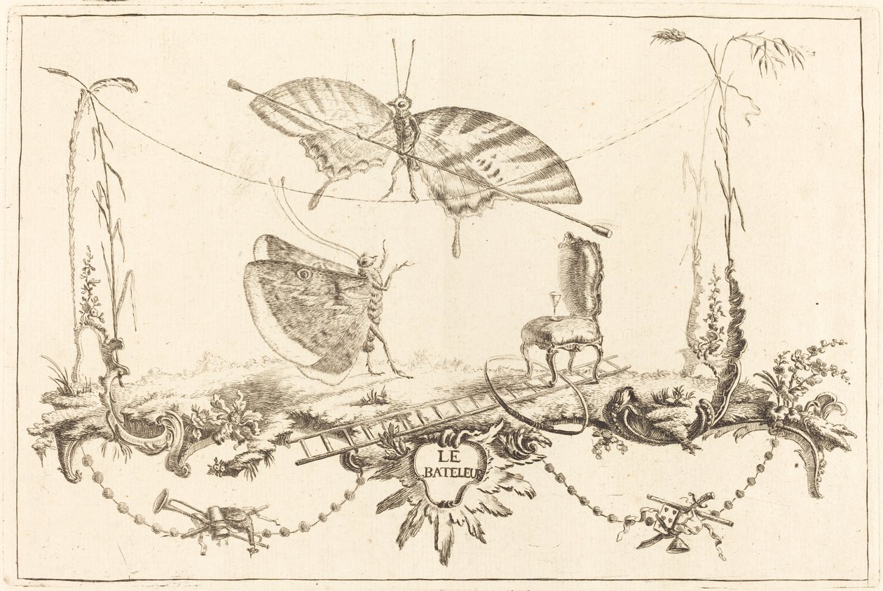 A denevér alkotó: Charles Germain de Saint Aubin