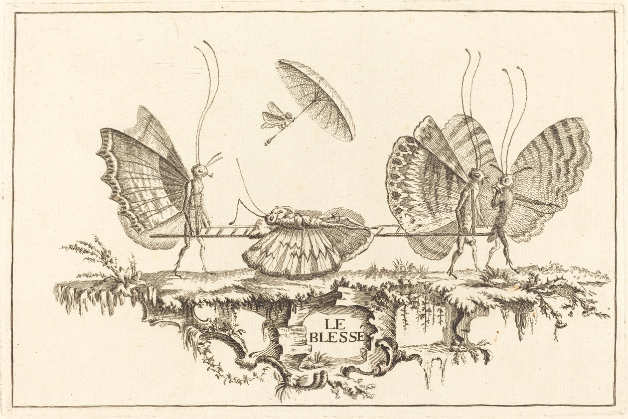 A sakktábla alkotó: Charles Germain de Saint Aubin