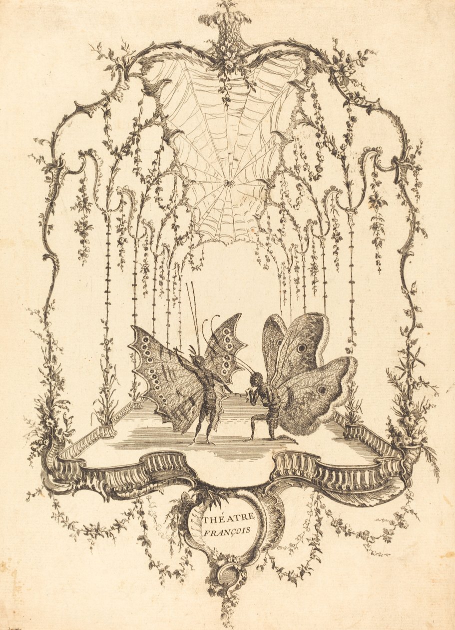 Francia Színház alkotó: Charles Germain de Saint Aubin