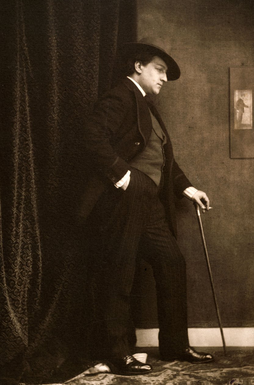 Sacha Guitry portréja 1885-1957, c. 1905. alkotó: Charles Gerschel