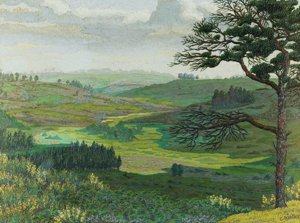 Godshill, New Forest alkotó: Charles Ginner