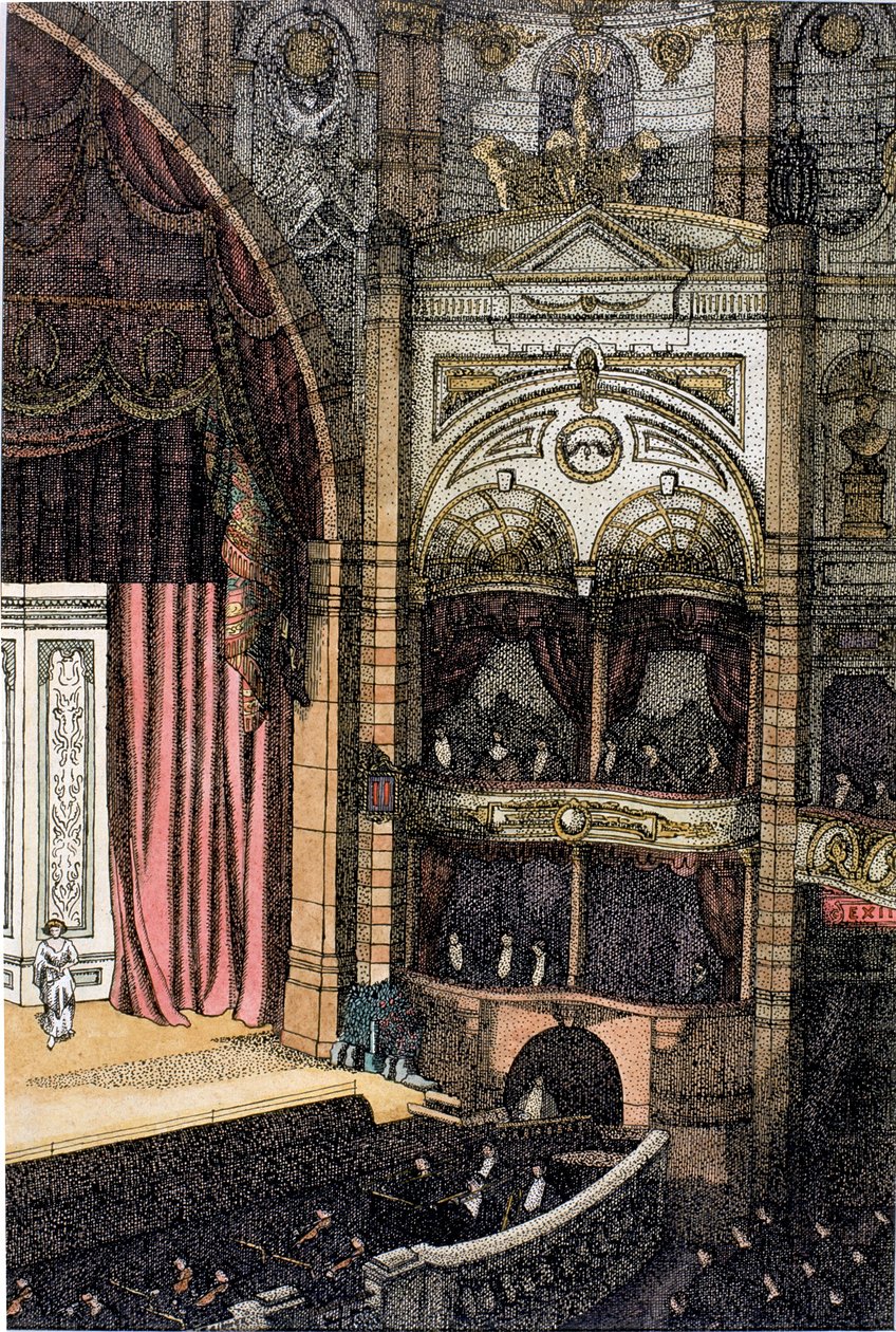 A Colosseum (tinta és akvarell papíron) alkotó: Charles Ginner