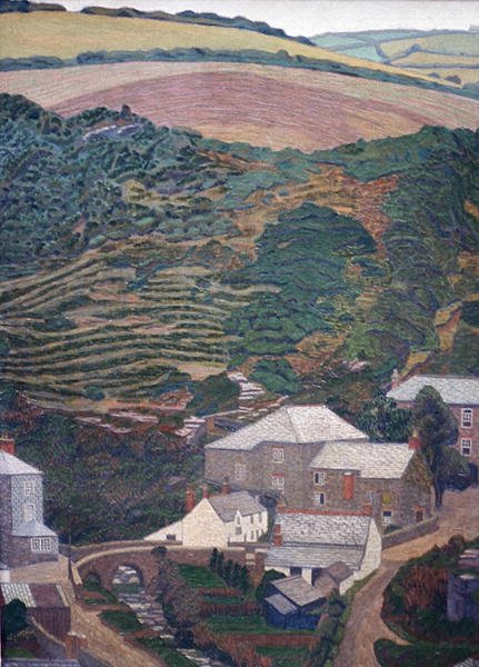 A hegyoldal alkotó: Charles Ginner