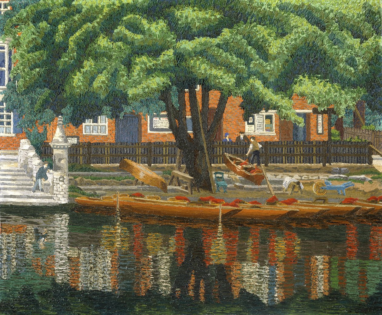 A leszállóhely, Stratford-Upon-Avon alkotó: Charles Ginner