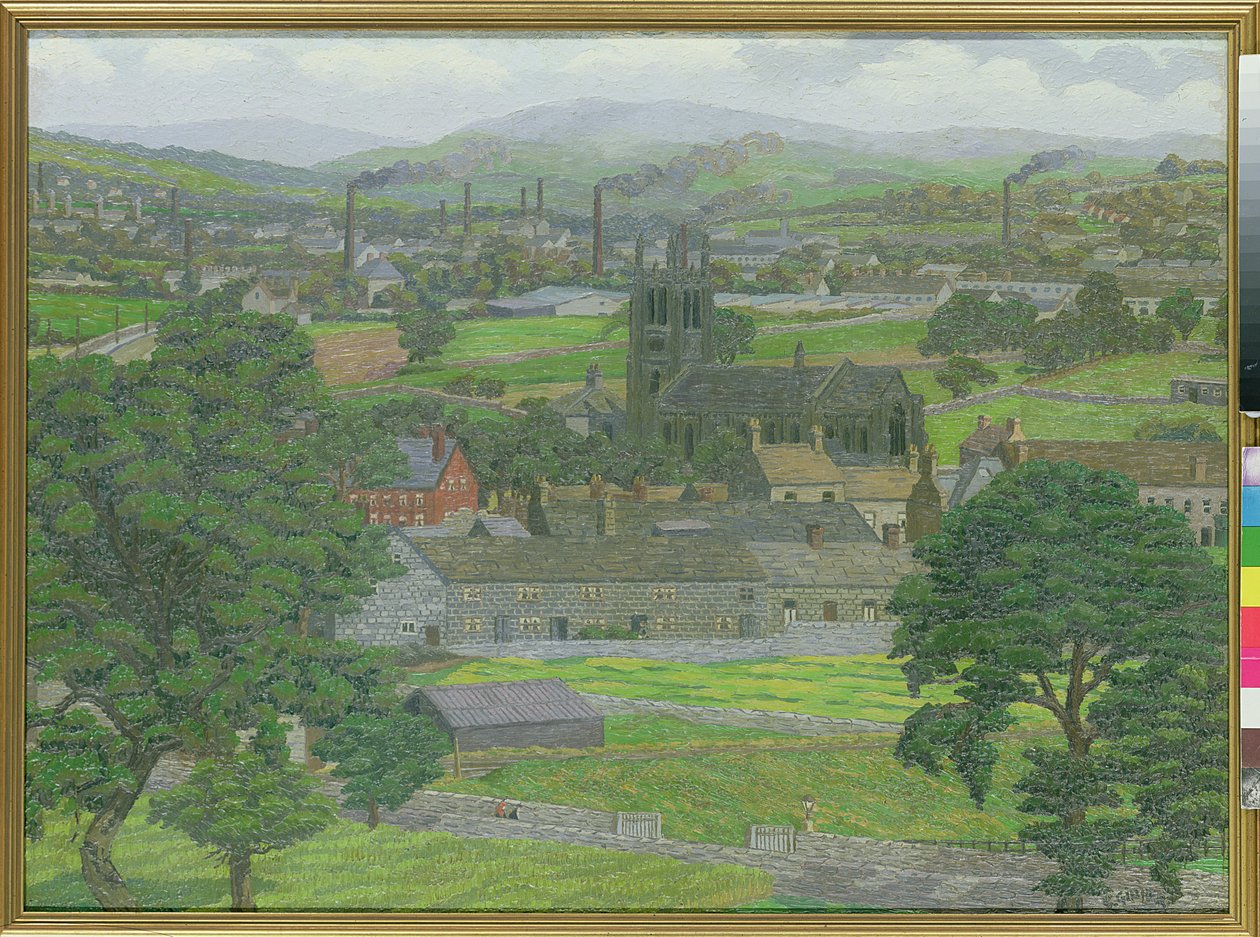 Yeadon templom, Leeds közelében alkotó: Charles Ginner