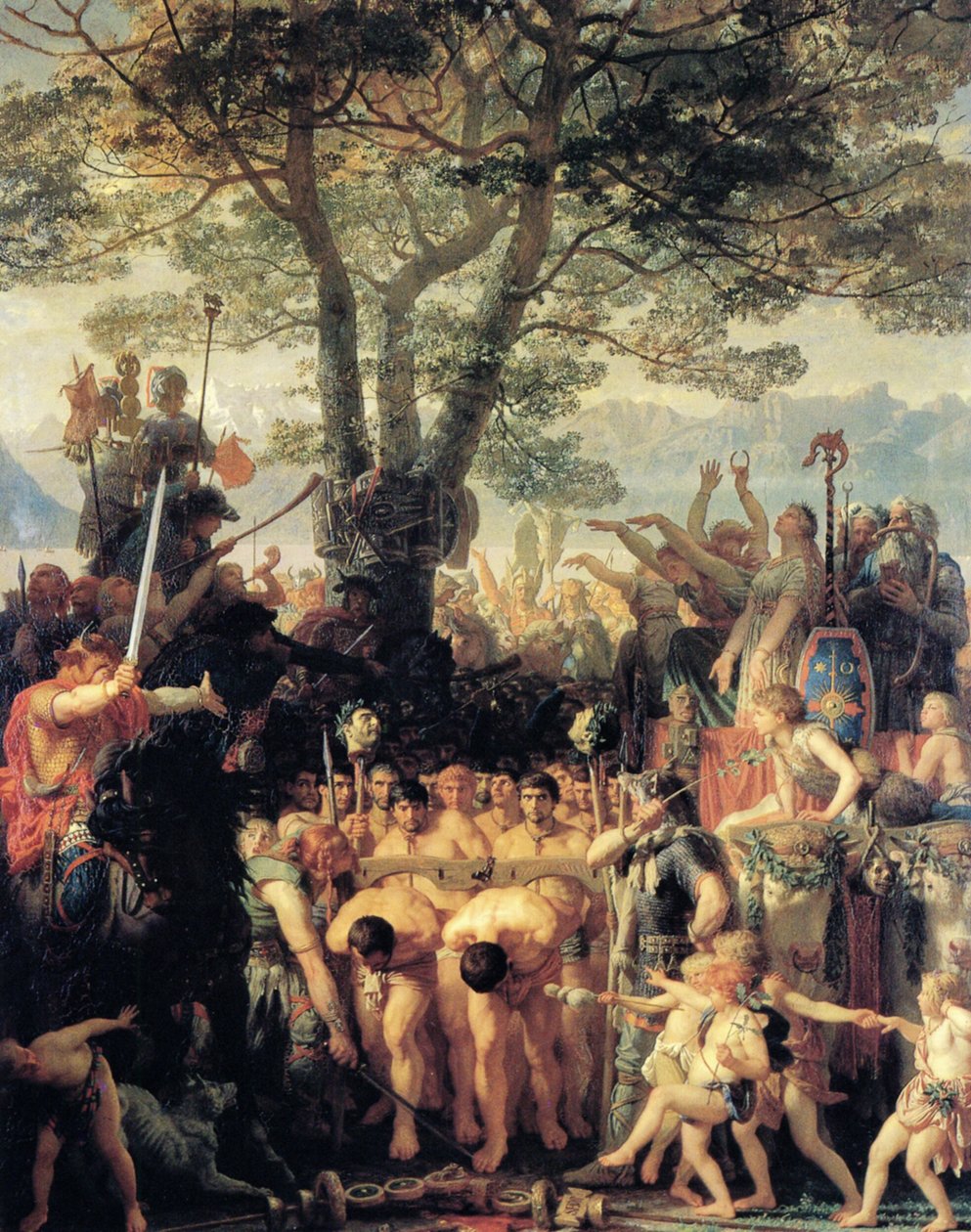 Francia: Les Romains passant sous le joug Romans Under the Yoke (Románok az igában) alkotó: Charles Gleyre