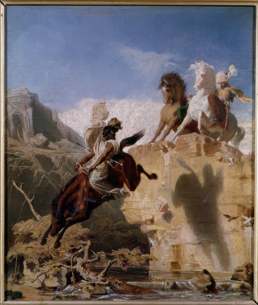 Törökök és arabok alkotó: Charles Gleyre