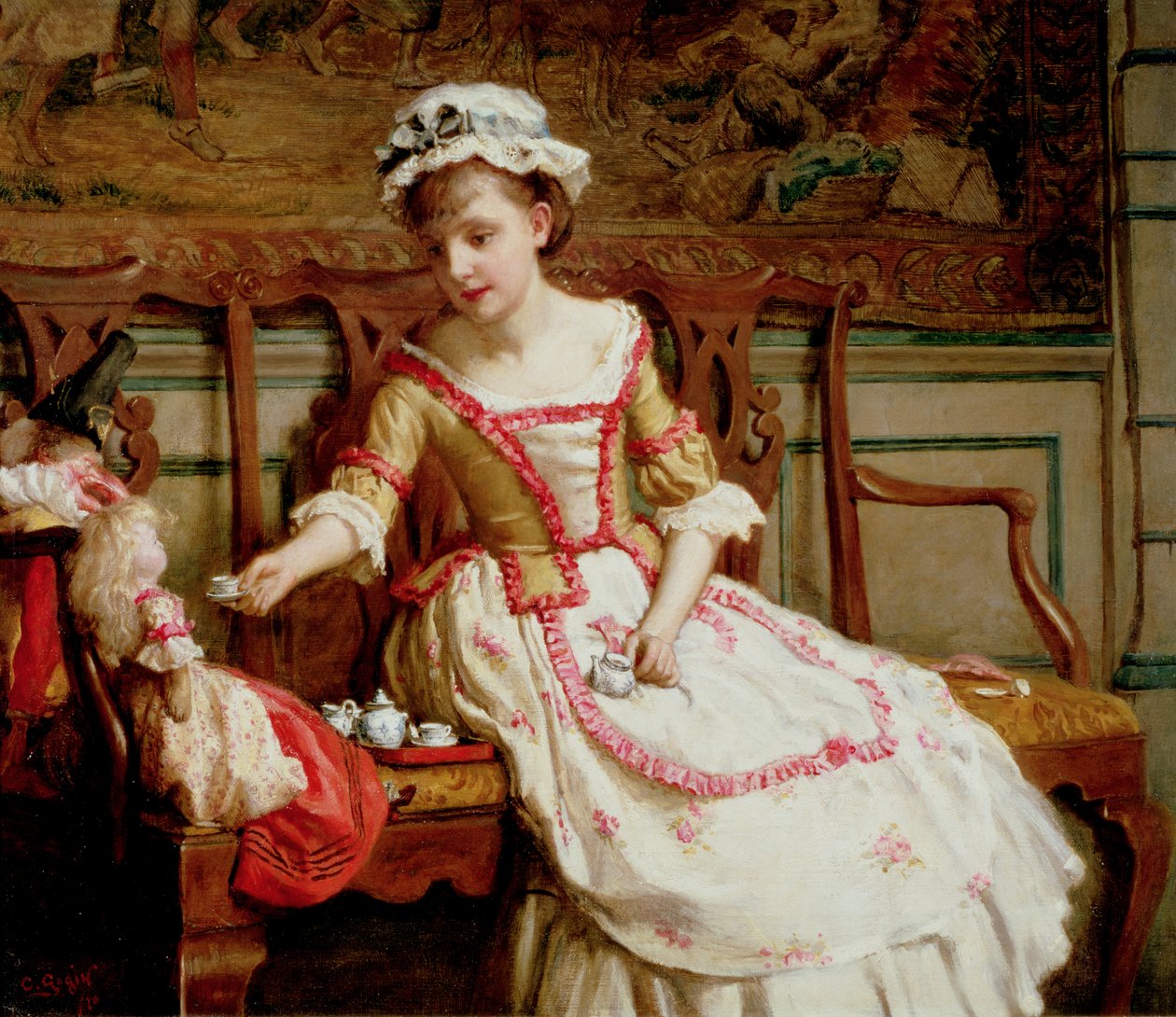 A Dolls Tea Party alkotó: Charles Gogin