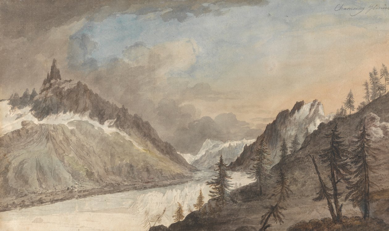 Chamonix, Mer de Glace alkotó: Charles Gore