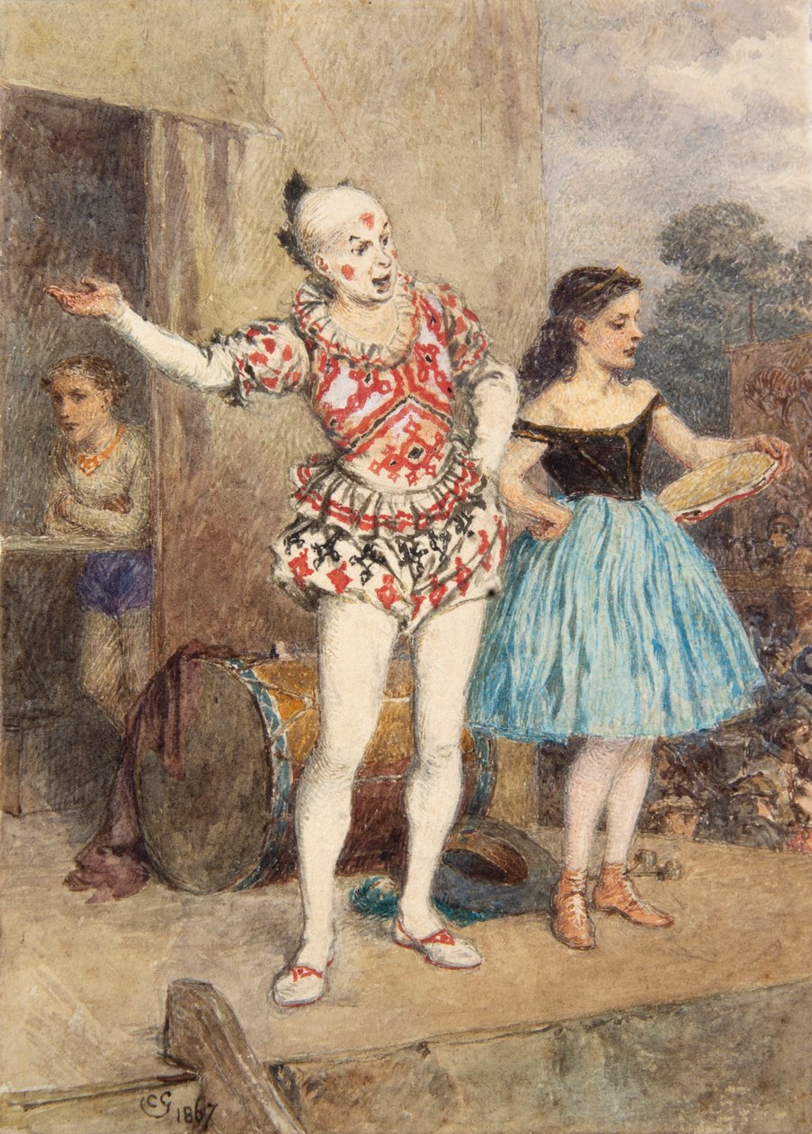 Fellépés a vásáron alkotó: Charles Green