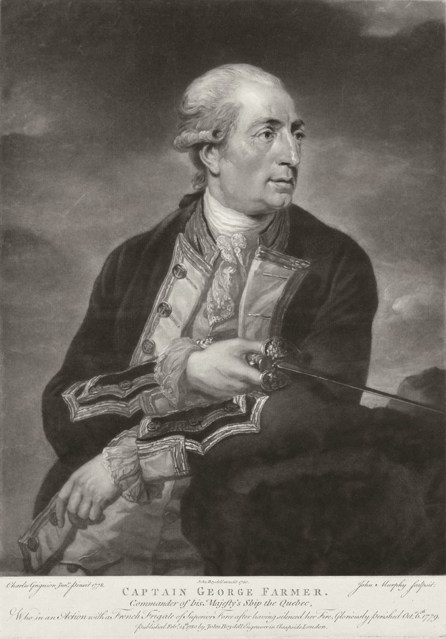 George Farmer (1732-79) a HMS 