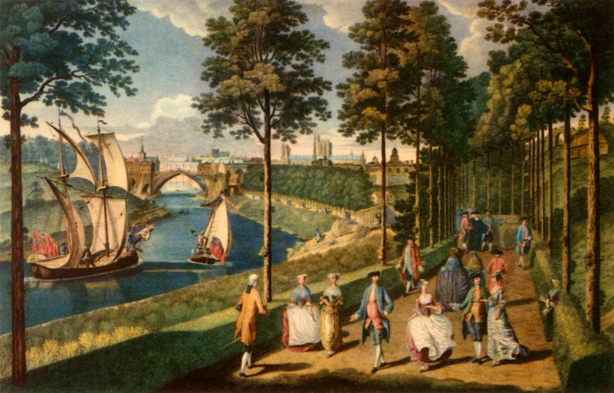 „Kilátás Yorkról, 1756”, 1943. alkotó: Charles Grignion