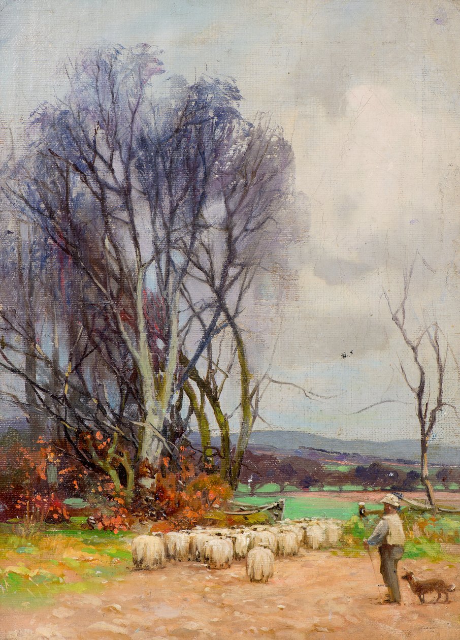 Kilátás a Strathmartine Roadról, Downfield, Dundee (olaj, vászon) alkotó: Charles Gustav Louis Phillips