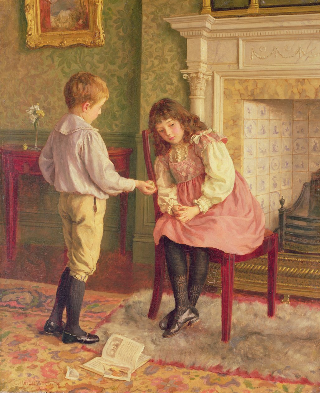 A Békeáldozat alkotó: Charles Haigh Wood