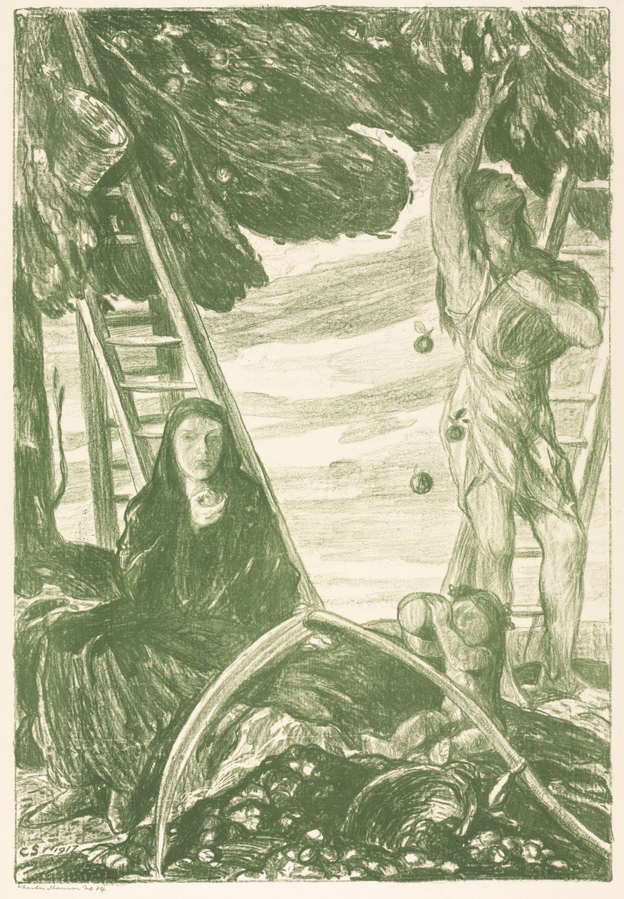 1917 ősz. alkotó: Charles Haslewood Shannon