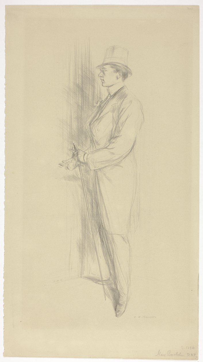 Max Beerbohm alkotó: Charles Haslewood Shannon