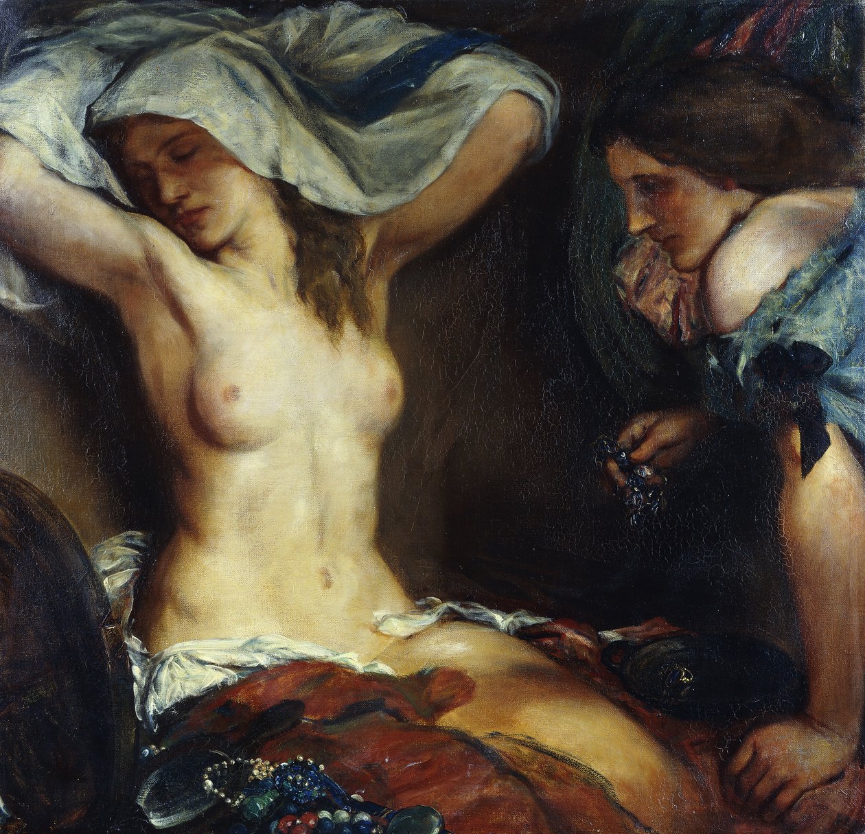 Az ametiszt nyaklánc alkotó: Charles Haslewood Shannon