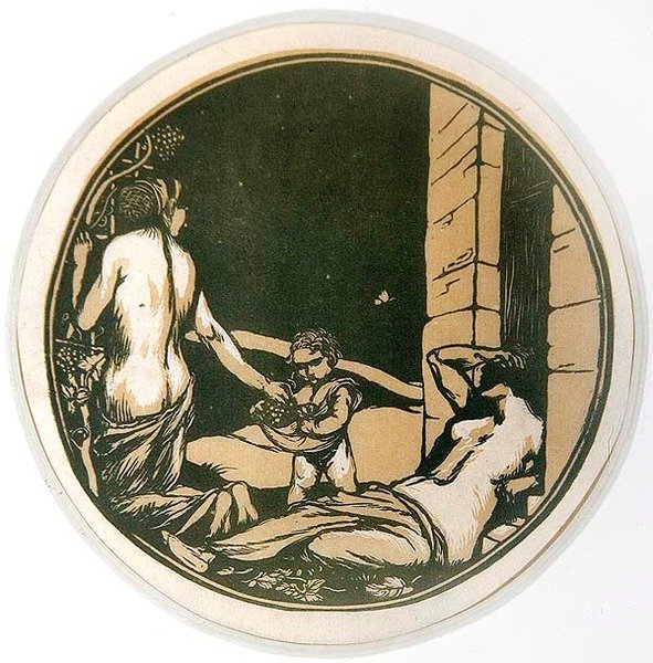 A szőlőszüret alkotó: Charles Haslewood Shannon