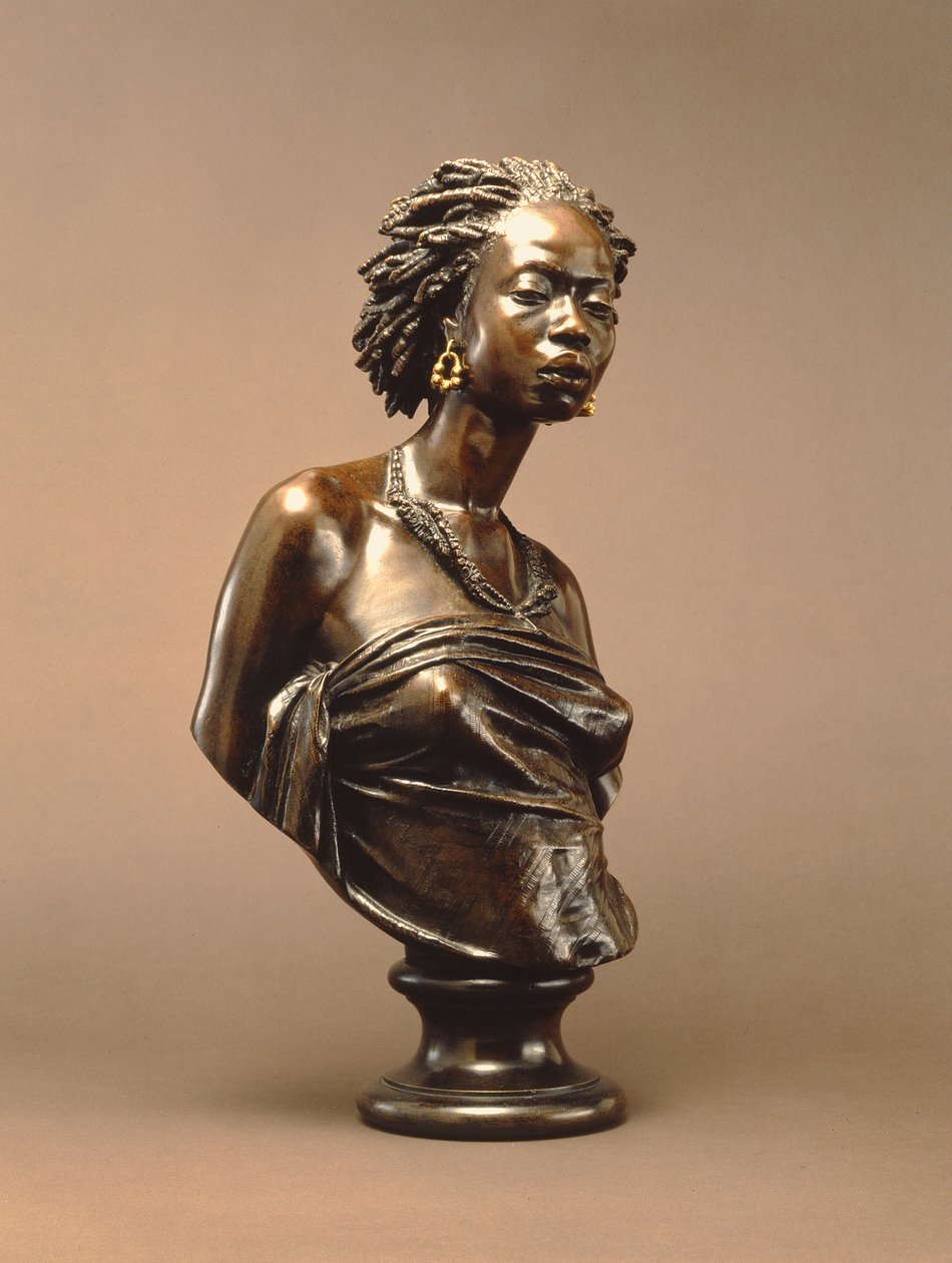 Afrikai Vénusz, 1851 (bronz és arany) alkotó: Charles Henri Joseph Cordier