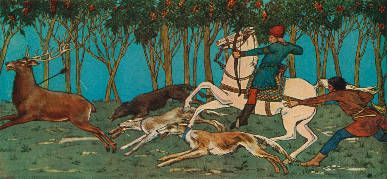 Norman Hunting, 1931 alkotó: Charles Henry Bourne Quennell