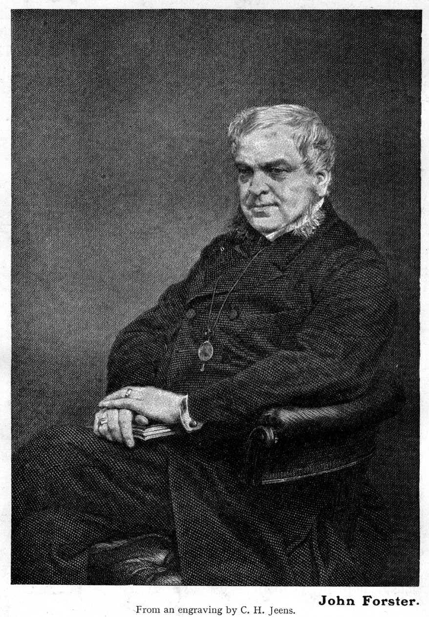 John Forster, 1860-1900. alkotó: Charles Henry Jeens