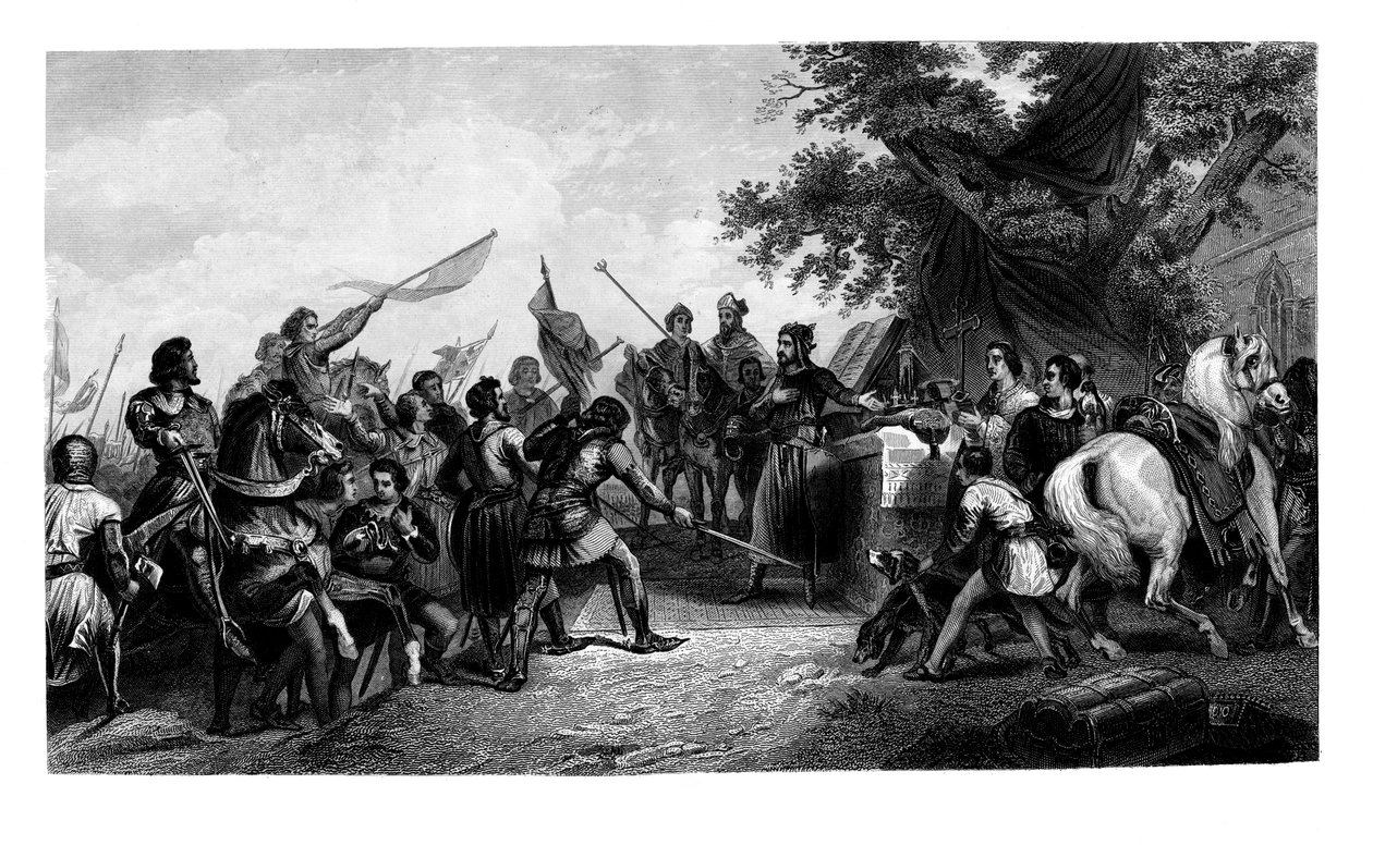 A bouvines-i csata, 1214. július 27., 1875. alkotó: Charles Henry Jeens