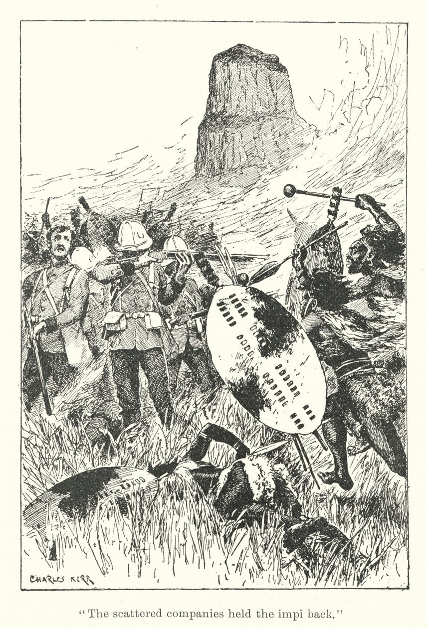 "A szétszórt társaságok visszatartották az impit" (metszet) alkotó: Charles Henry Malcolm Kerr