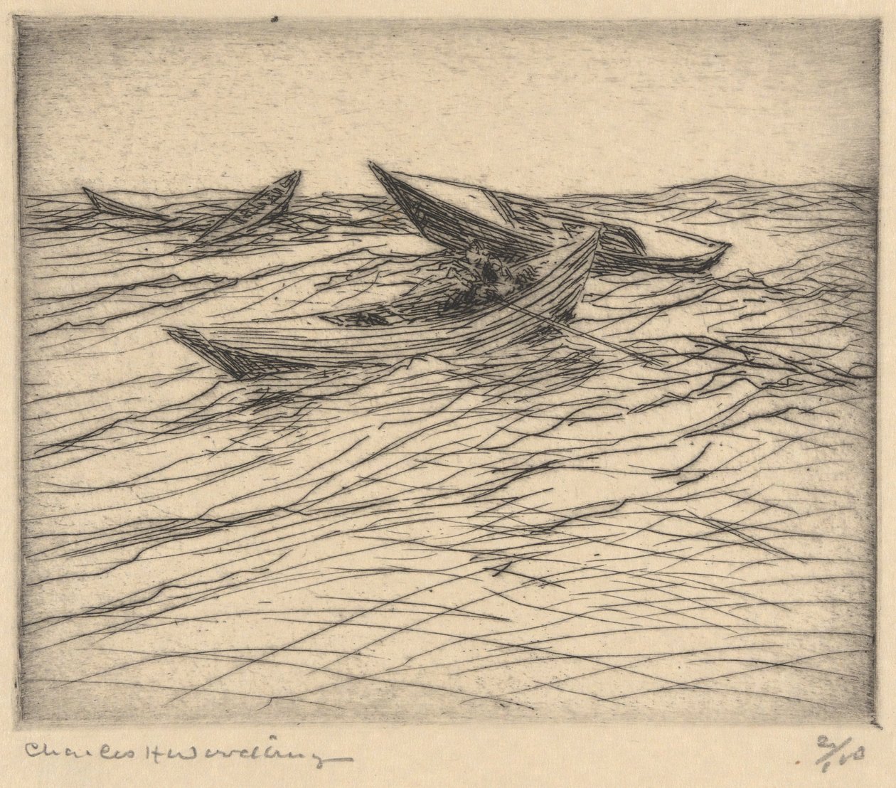 Ground Swell alkotó: Charles Herbert Woodbury