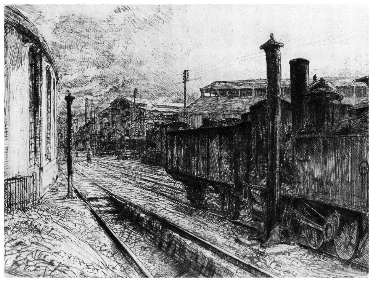 „Szent Lázár állomás”, 1900-1915, 1924 alkotó: Charles Heyman