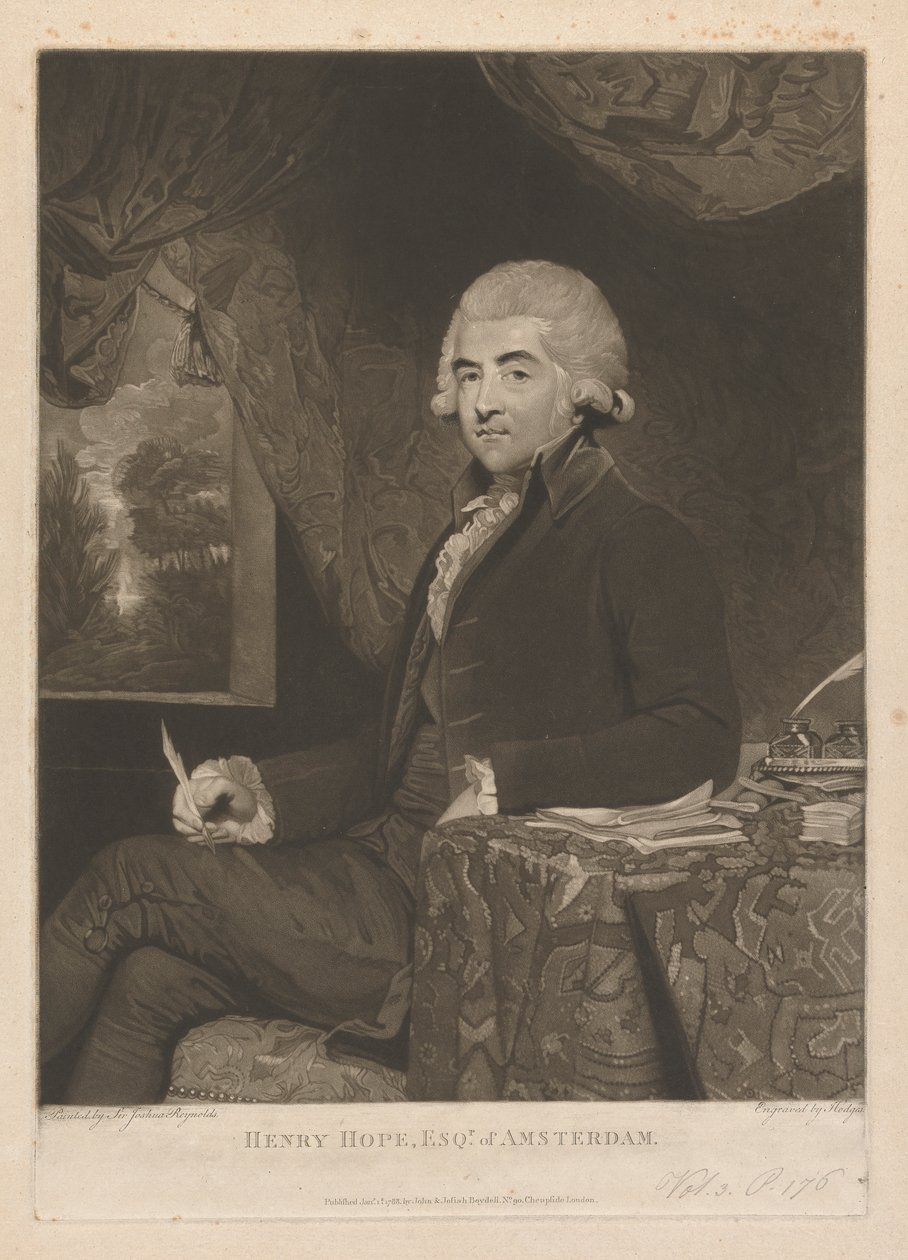 Henry Hope Esq. Amszterdam alkotó: Charles Howard Hodges