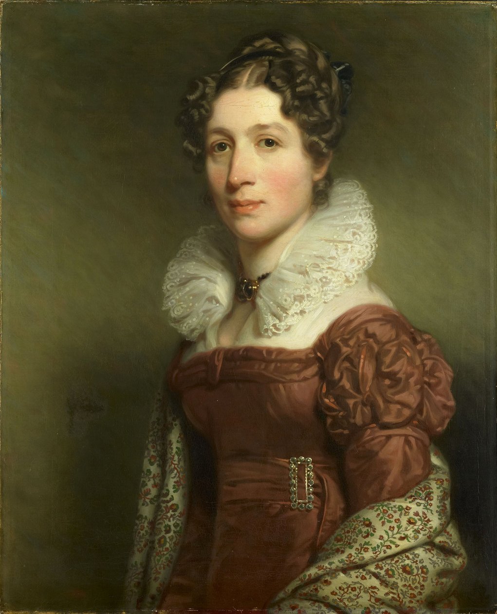 Jacoba Vetter (1796-1830), Pieter Meijer Warnars, amszterdami könyvkereskedő felesége. alkotó: Charles Howard Hodges