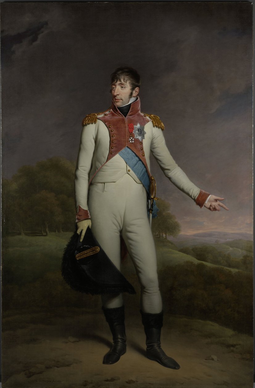 Louis Napóleon holland király portréja, 1809 (olaj, vászon) alkotó: Charles Howard Hodges