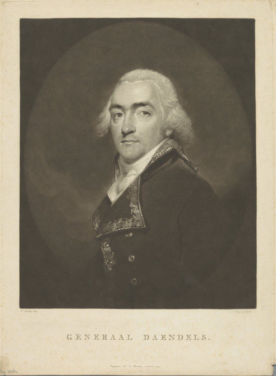 Herman Willem Daendels portréja alkotó: Charles Howard Hodges