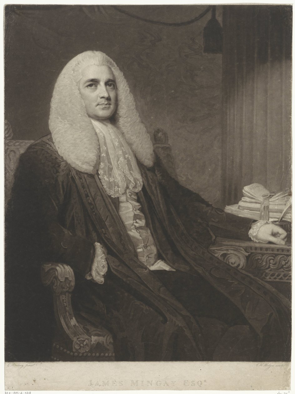 portré erdő james meinge alkotó: Charles Howard Hodges
