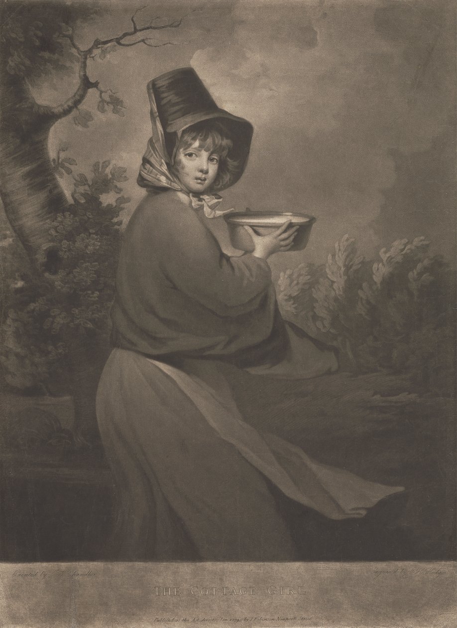 A házikó lány alkotó: Charles Howard Hodges