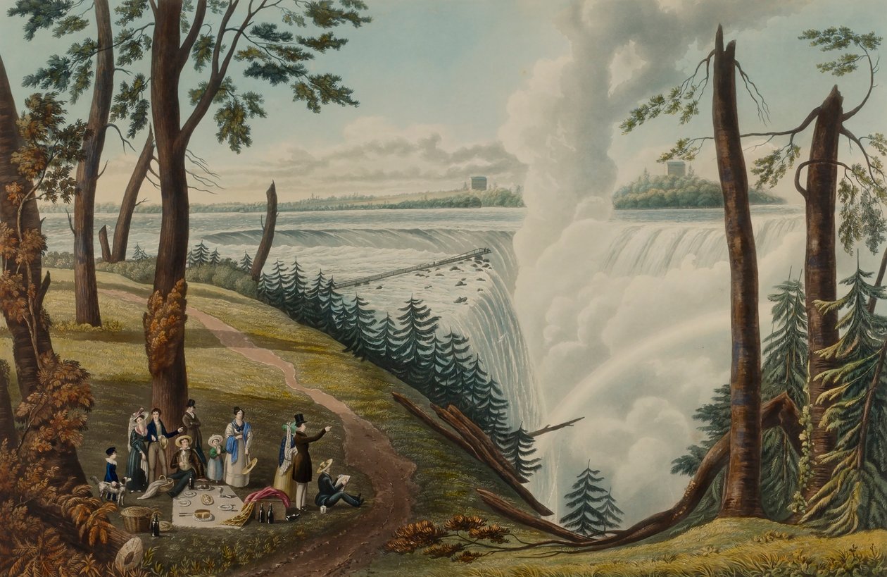 A Niagara-vízesés alkotó: Charles Hunt