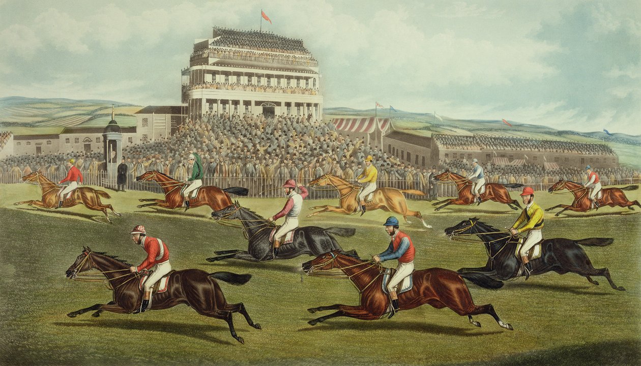 A Liverpool Grand National Steeplechase – Coming In, 1872-ben jelent meg alkotó: Charles Hunt