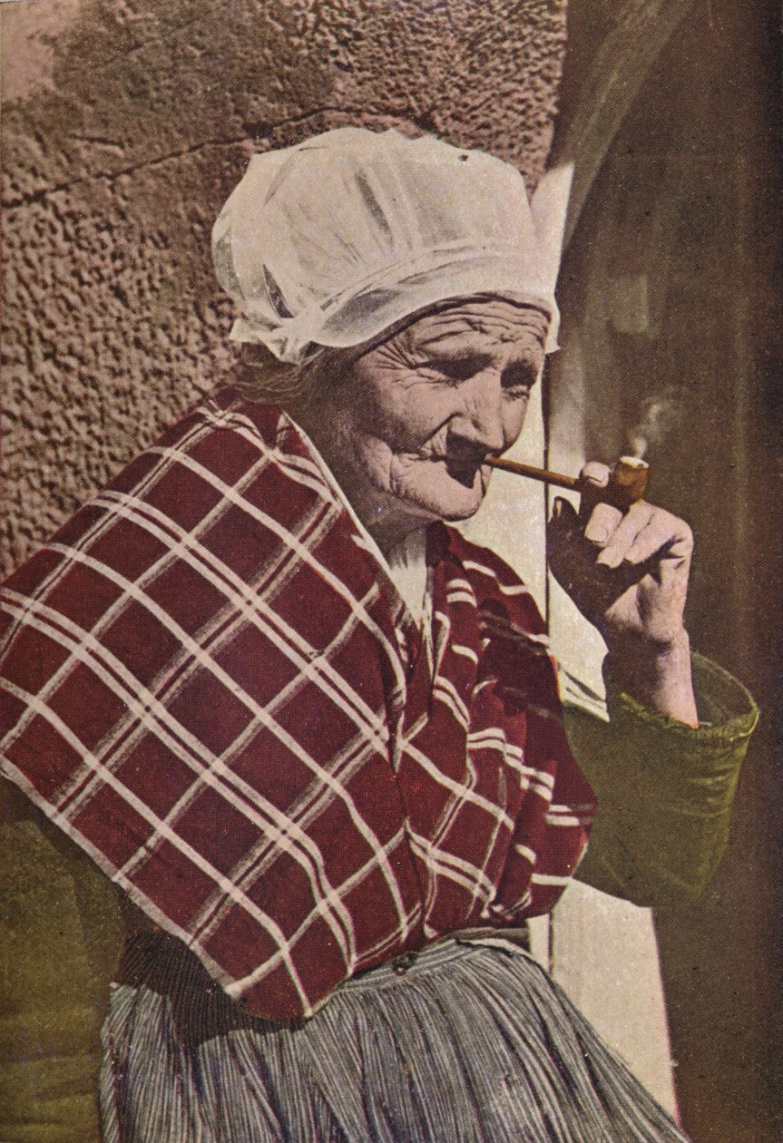 Egy megöregedett Bretonne, 1913 alkotó: Charles J. S. Makin