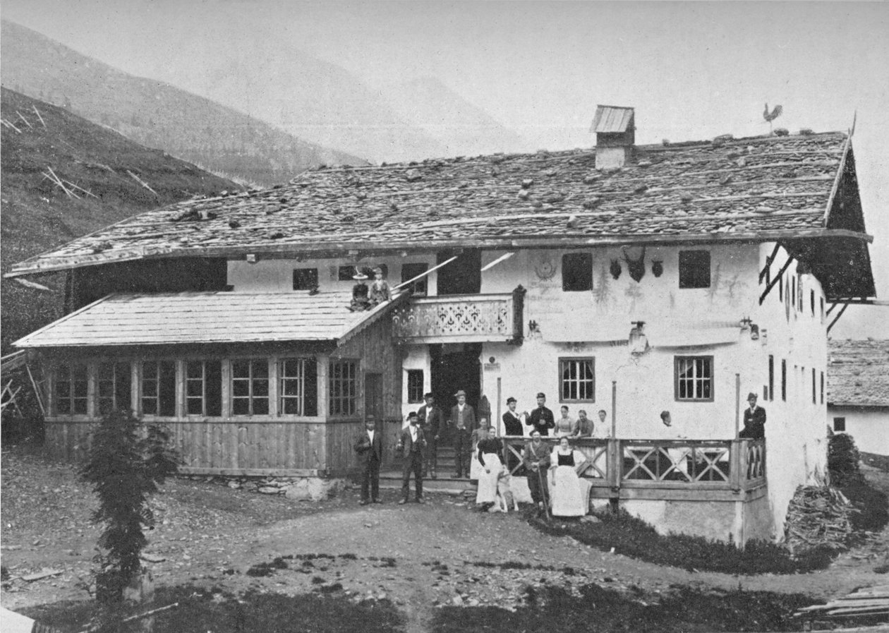 Mountain Chalet, Tirol, 1913 alkotó: Charles J. S. Makin