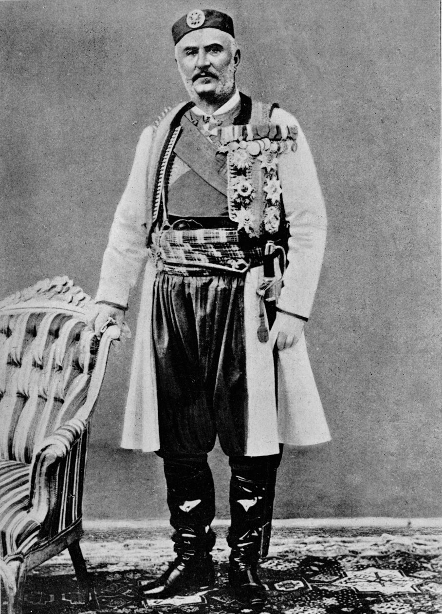 I. Miklós, Montenegró királya, 1913 alkotó: Charles J. S. Makin