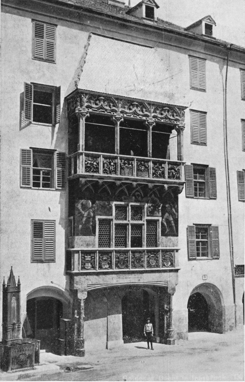 Az Aranytető. Innsbruck, 1913 alkotó: Charles J. S. Makin