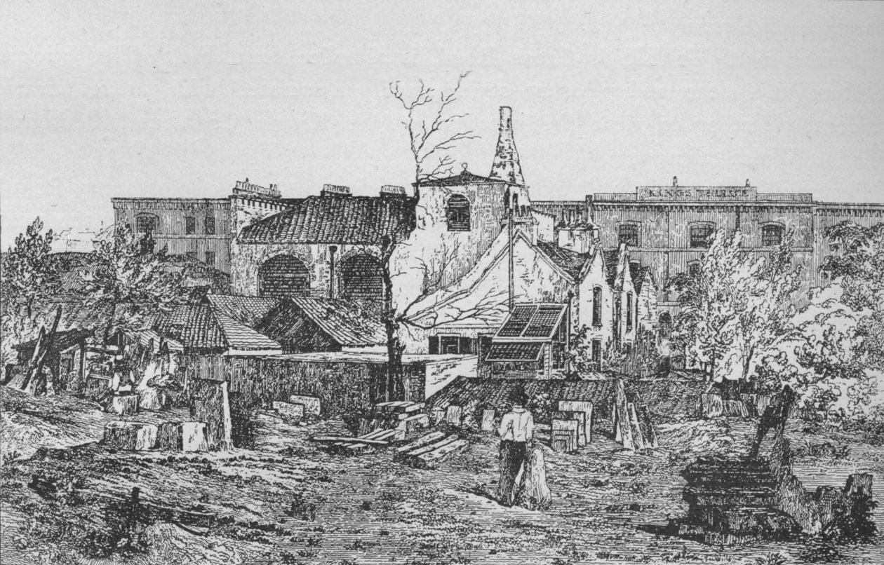 Nell Gwynnes Ház, Bagnigge Wells, Clerkenwell, London, 1814, 1911 alkotó: Charles J. Smith