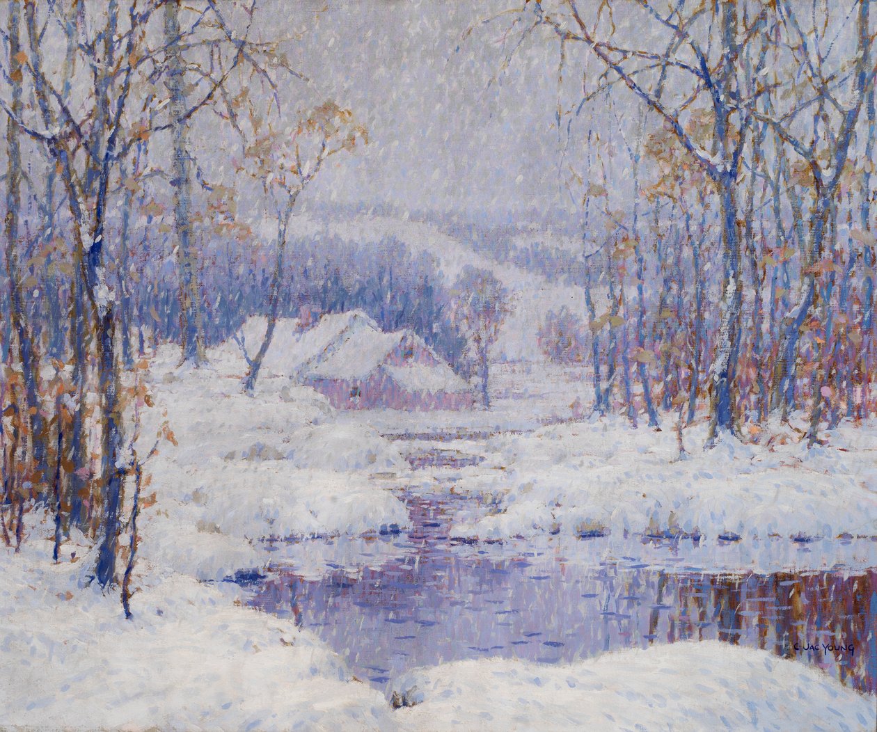 Téli varázslat, kb. 1933-1934. alkotó: Charles Jac Young