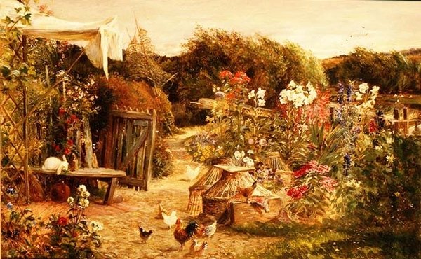 Mill Farm, Berkshire alkotó: Charles James Lewis