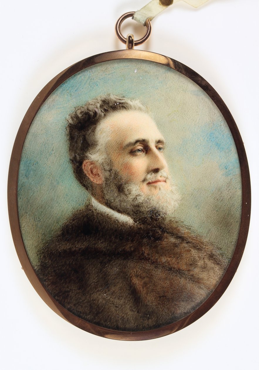 Arthur Cavendish Bentinck altábornagy (zománc) alkotó: Charles James Turrell