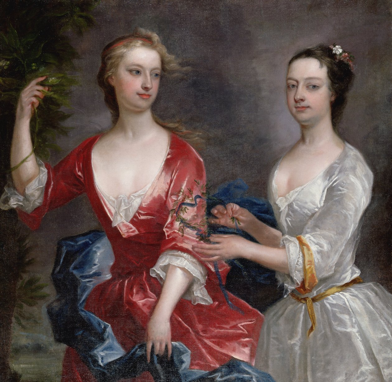 Martha és Teresa Blount alkotó: Charles Jervas