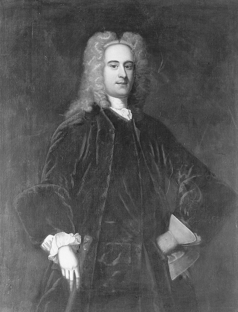 Dr. Martin Lister portréja, 1675-1739 körül alkotó: Charles Jervas
