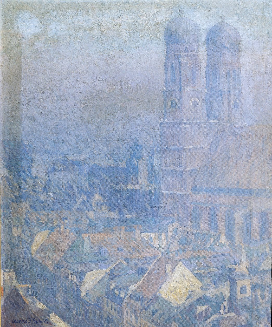 Reggeli köd München alkotó: Charles Johann Palmié